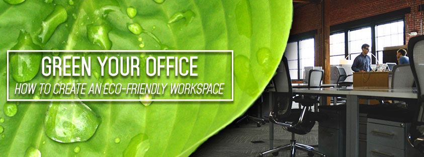 Green Your Office How To Create An Eco Friendly Worke