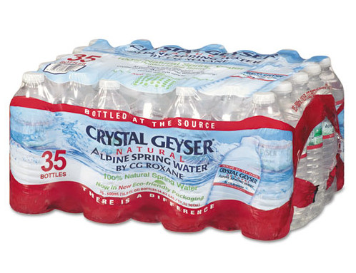 Crystal Geiser spring water