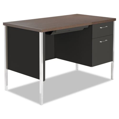 Single Pedestal Steel Desk