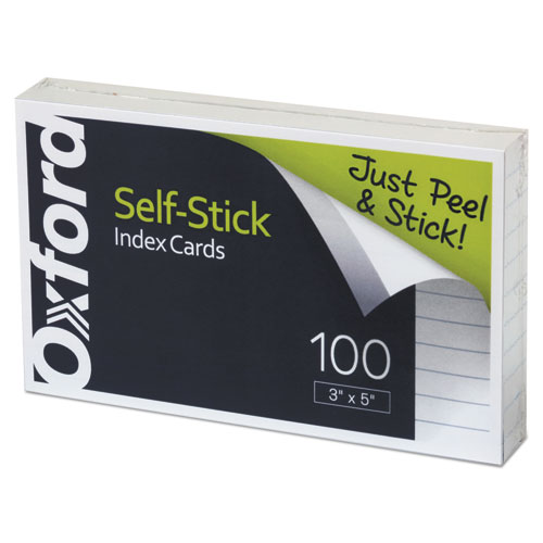 Self- Stick Index Cards