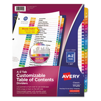 Avery Binder Dividers