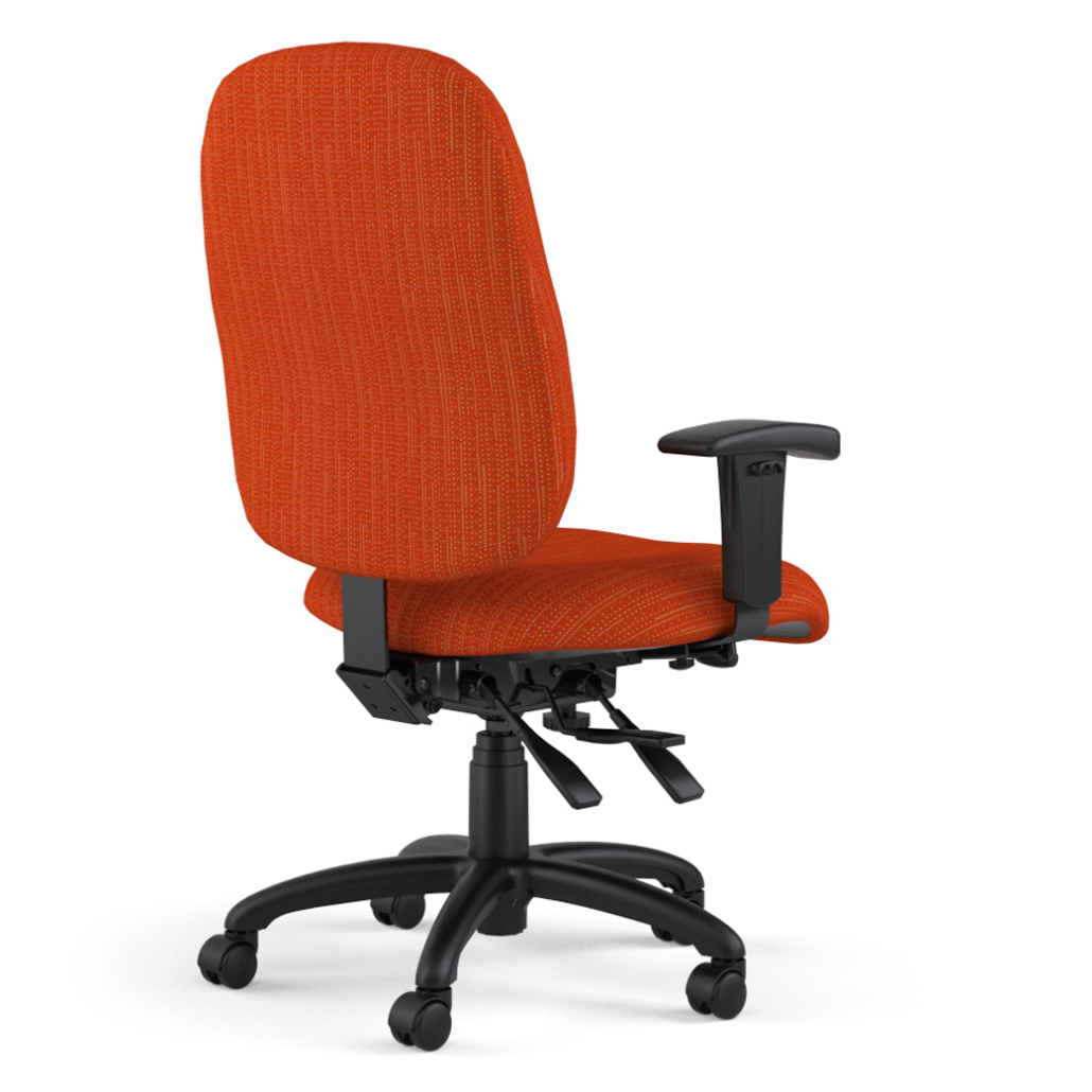Classic, Comfy, Orange Office Chair