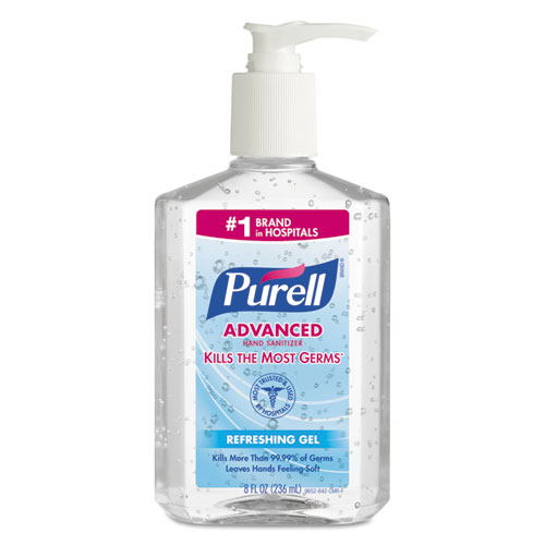 bottle of Purell Hand Sanitizer 