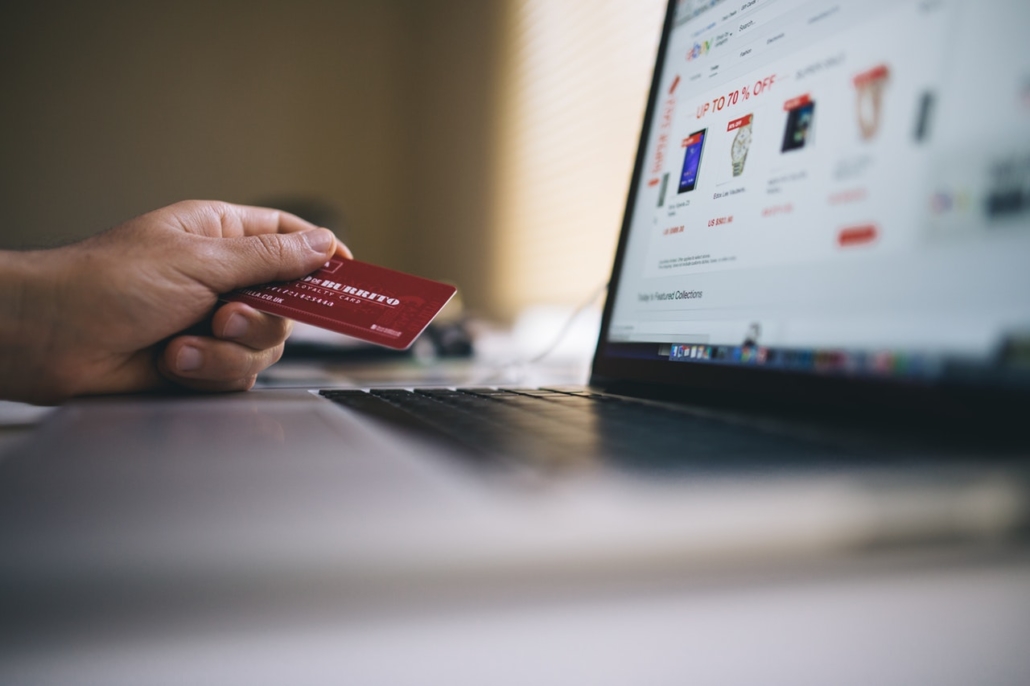 Man Shopping for Products Online, With a Credit Card