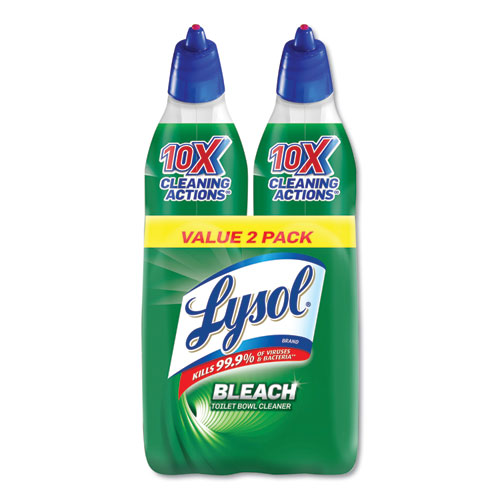 two bottles of lysol