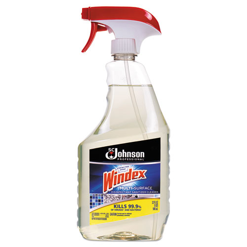 A bottle of Windex