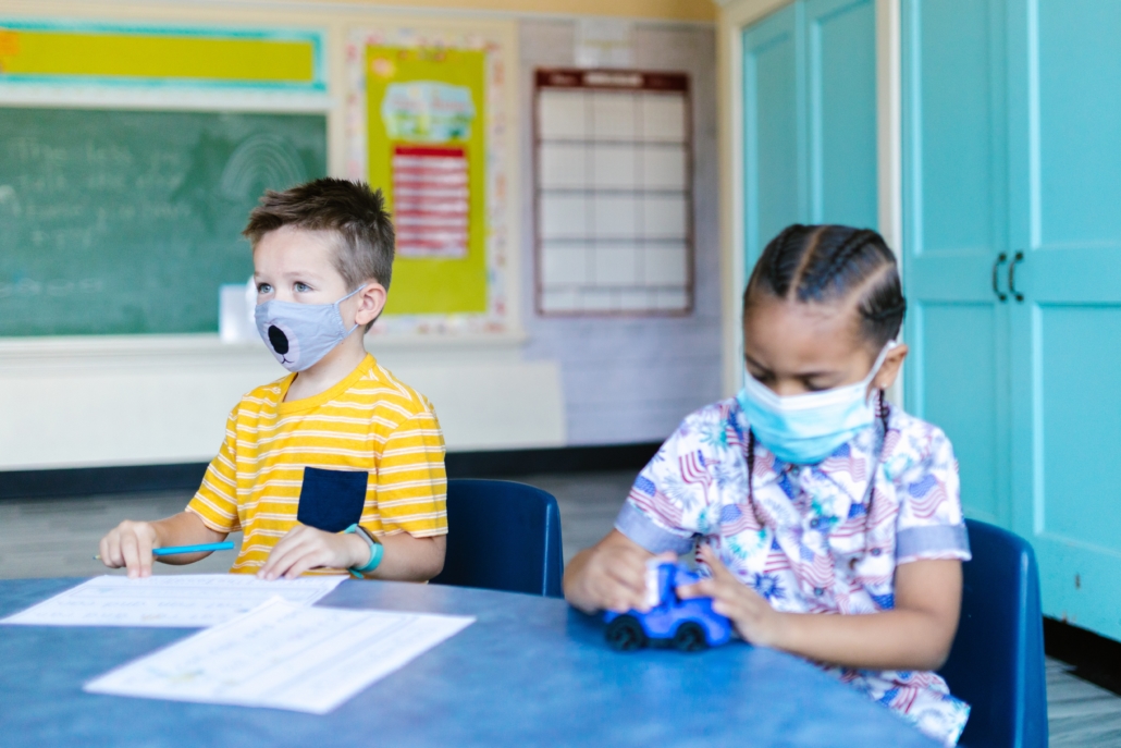 Students in a school