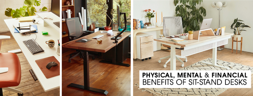 Physical, Mental, & Financial Benefits of Sit-Stand Desks