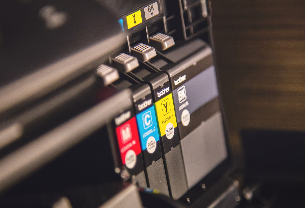 Ink and Toner in a printer